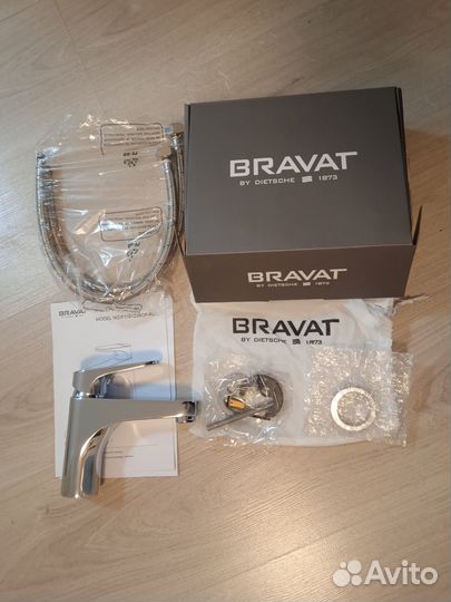 Смеситель для раковины Bravat F1191238CP