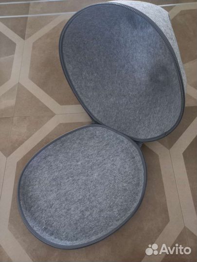 Домик лежанка для кошки шерсть новый