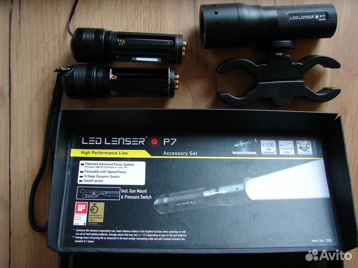 Фонарь LED lenser M7