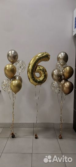 Воздушные гелевые шары с доставкой