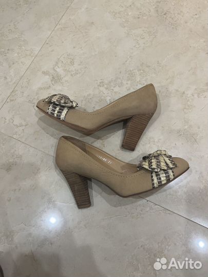 Туфли женские 37 размер vero cuoio