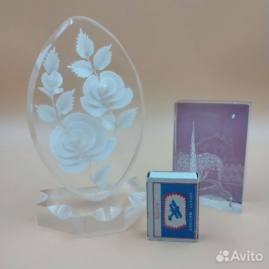 Сувениры СССР. Оргстекло. 50-60 годы