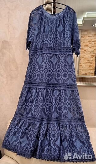 Платье из варёного хлопка