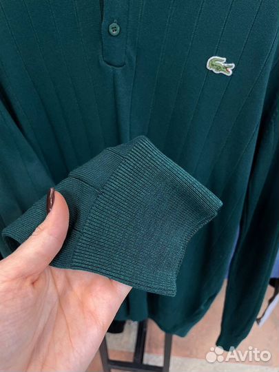 Кофта в стиле old money Lacoste