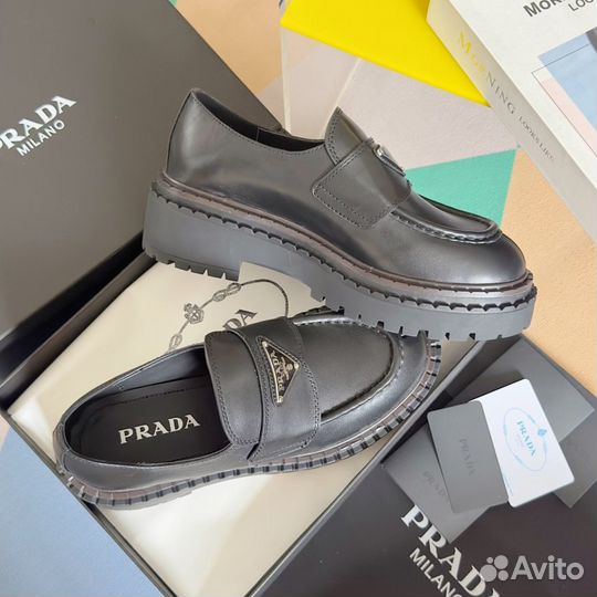 Лоферы prada премиум оптом