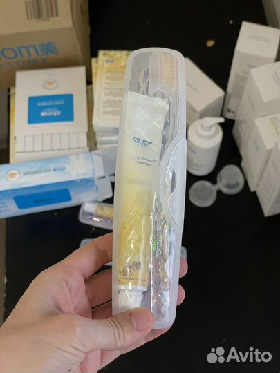 Зубная паста и щётка Atomy