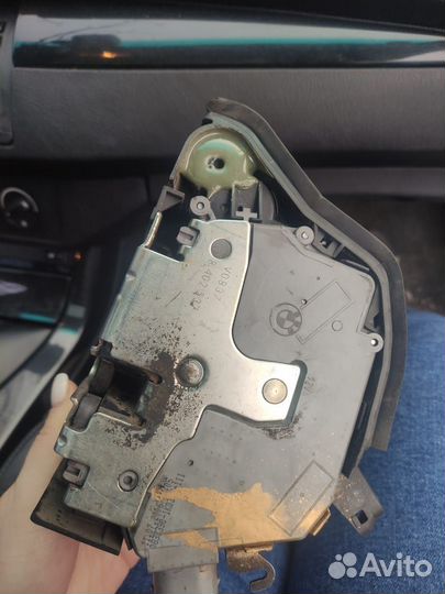 Замок водительской двери оригинал е53 бмв bmw