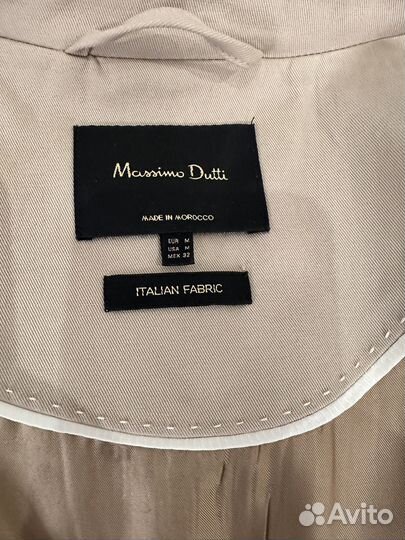 Тренч женский massimo Dutti