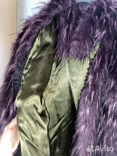 Шуба из искусственного меха