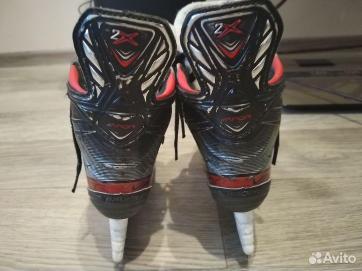 Коньки хоккейные bauer vapor 2X размер yth 11,5 EE