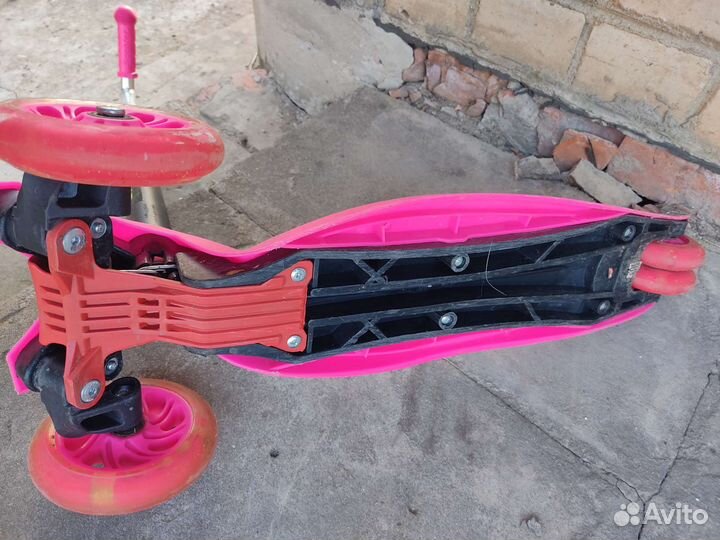 Самокат трехколесный усиленный до 60кг