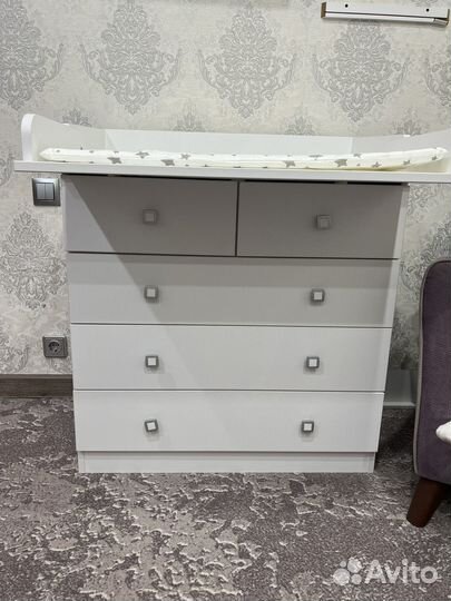 Комод с пеленальным столиком