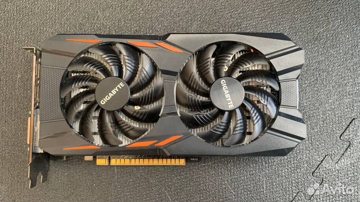 Видеокарта Gigabyte GeForce GTX 1050 Ti WF OC 4GB