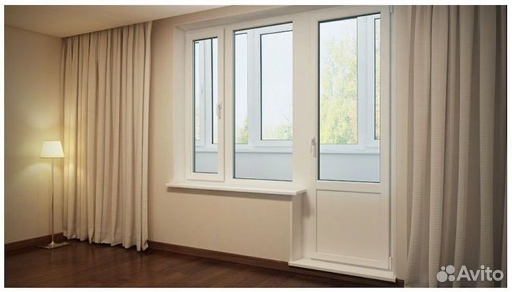 Балконный блок пвх