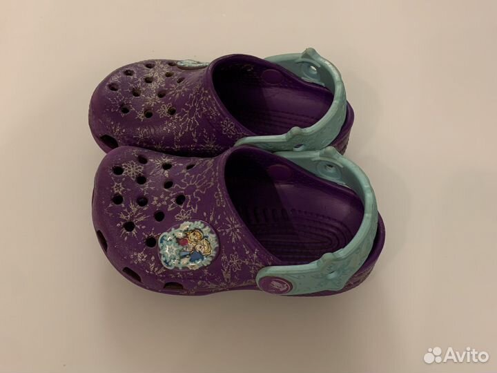 Сабо crocs c 6-7 frozen