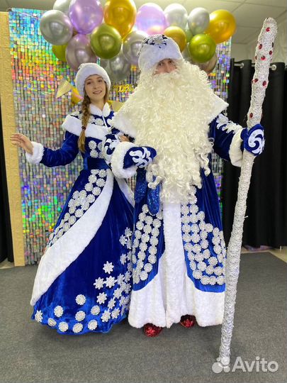 Поздравление от деда мороза и снегурочки