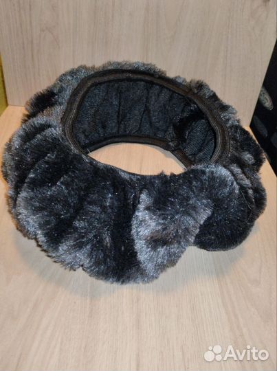 Новая меховая оплётка на руль в авто на холода