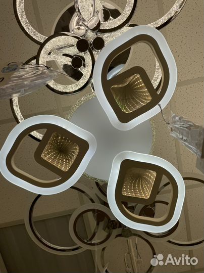 Люстра светодиодная с пультом