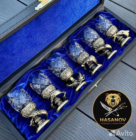 Подарочный набор рюмки перевертышей