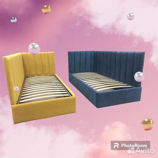 Угловая детская кровать