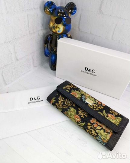Кошелёк женский Dolce and Gabbana кожа
