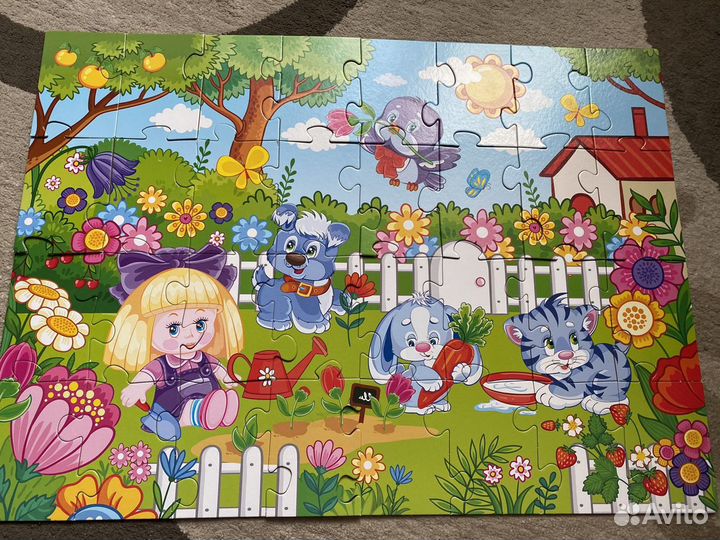 Пазлы крупные