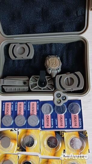 Тактический фонарик 3 цвета