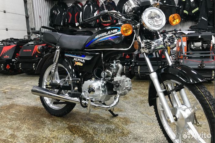 Мопед motoland Альфа 11 PRO-sport