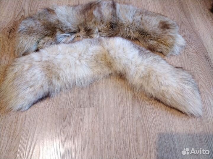 Меховой воротник песец