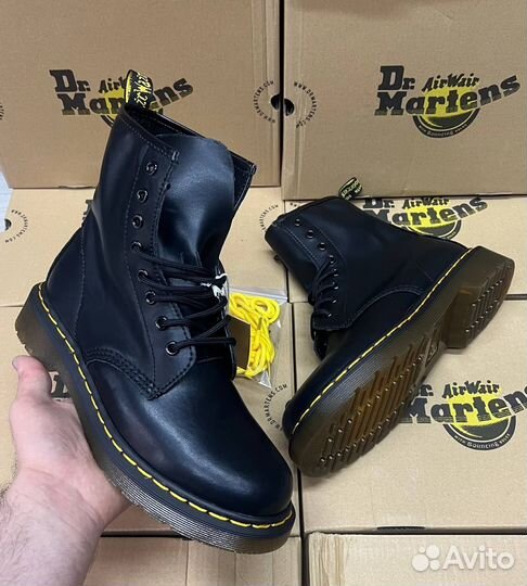 Ботинки Dr.Martens чёрные унисекс без меха