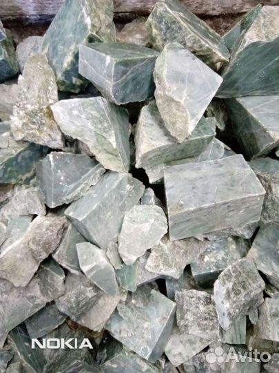 Нефрит Камень для бани пилено-колотый цена за кг