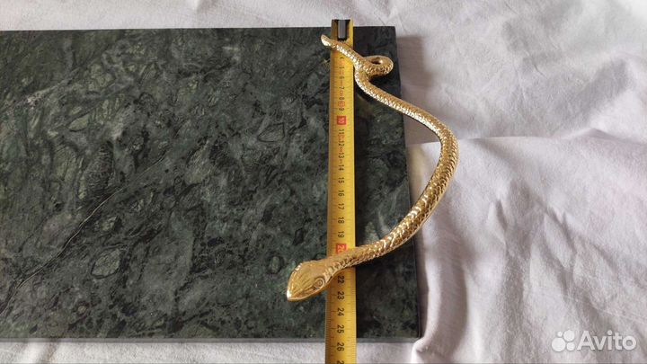 Сервировочная доска/поднос из мрамора