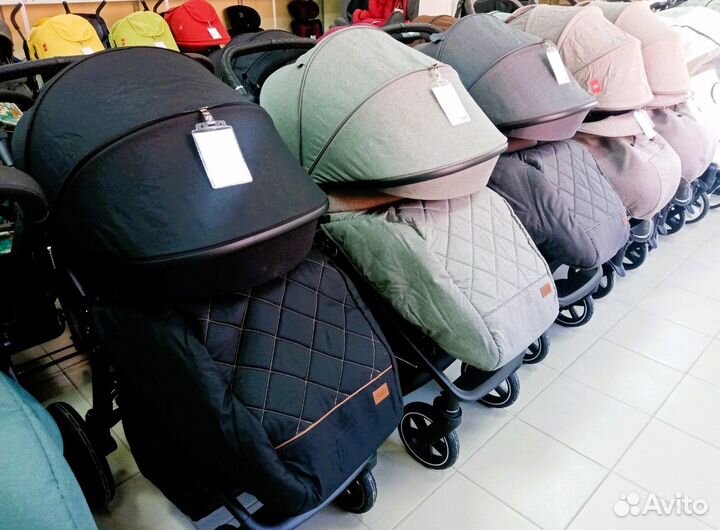 Стильные прогулочные коляски Ellion. /Новые