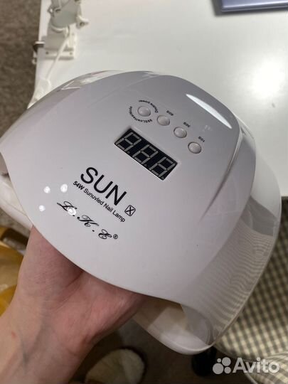 Лампа для ногтей гибрид