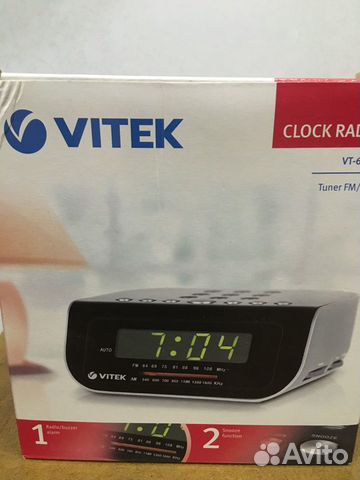 Радиочасы vitek(VT-6601)
