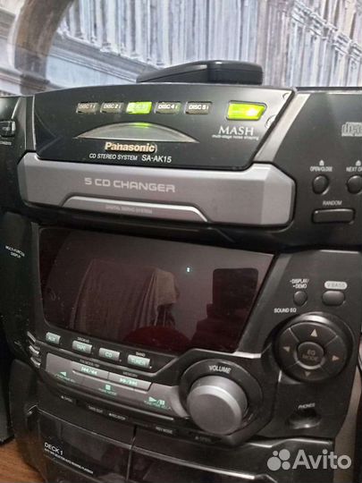 Музыкальный центр Panasonic SA AK15/CD/AUX/FM