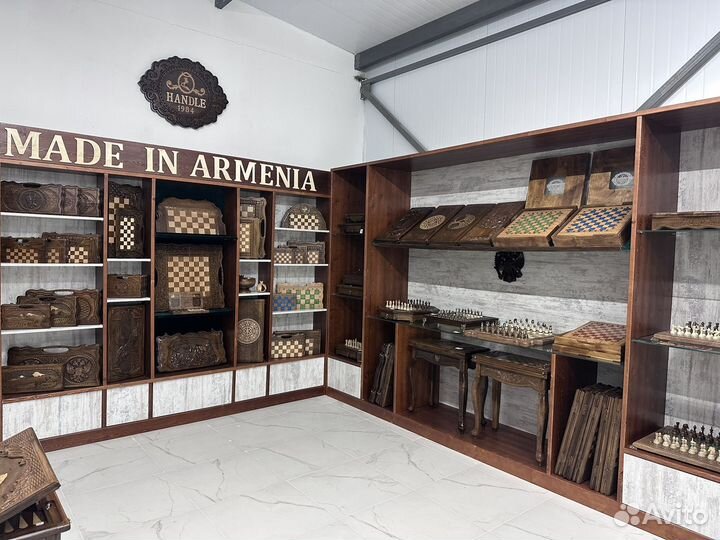 Шахматы и нарды ручной работы