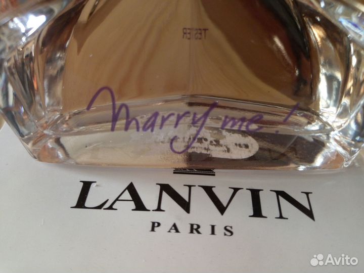 Lanvin Marry Me Test.75мл.Женский.Амбра-Кедр