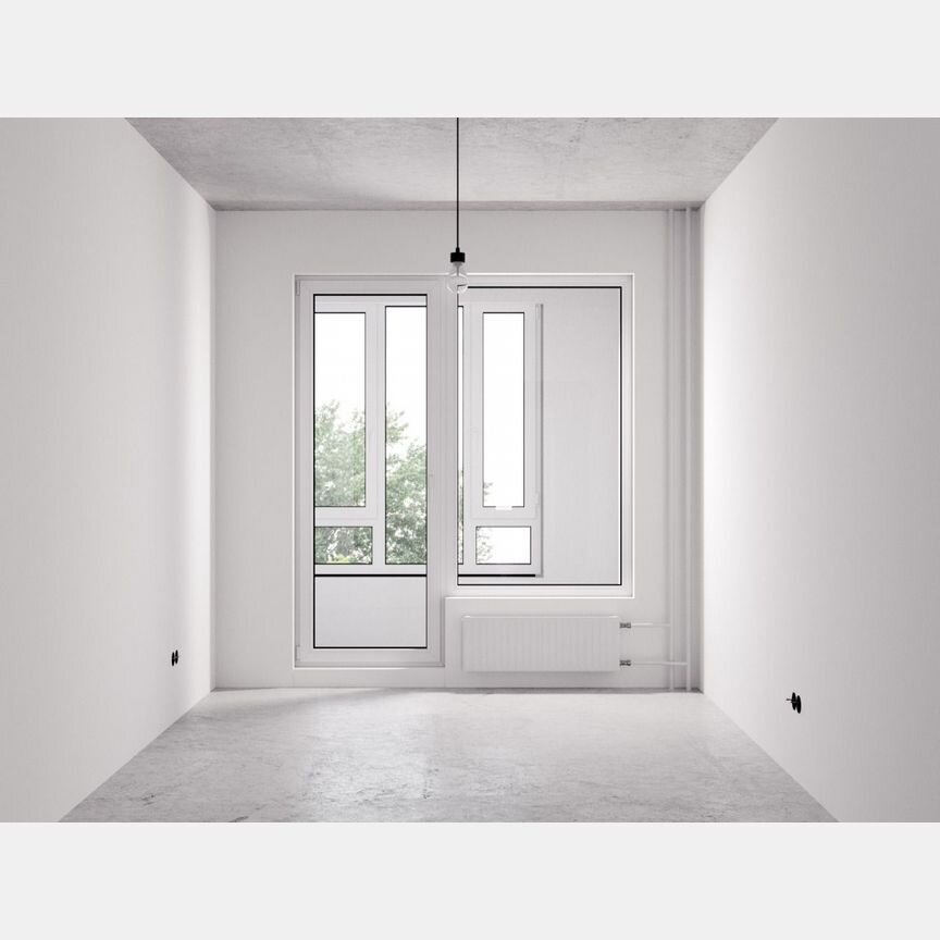 2-к. квартира, 54 м², 2/15 эт.