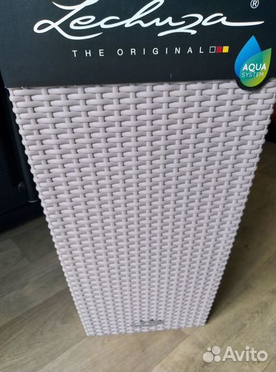 Кашпо с автополивом Lechuza Cubico 30/56