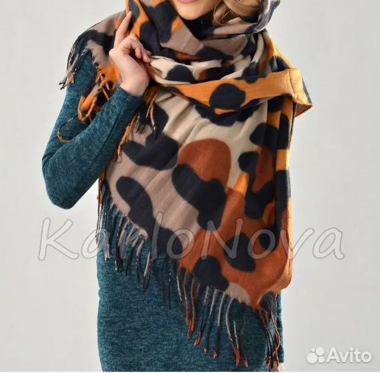 Палантин женский теплый