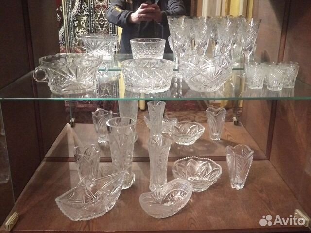 Хрустальная посуда СССР
