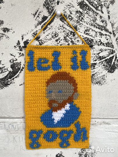 Алиса в стране чудес панно/ван гог