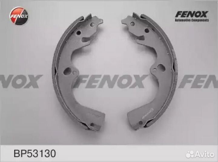 Fenox BP53130 Колодки тормозные барабанные зад пра