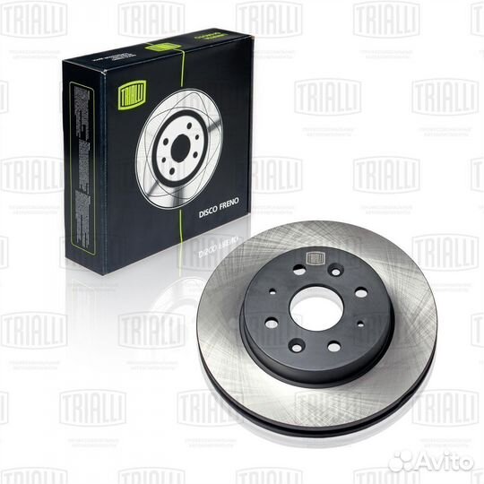 Диск тормозн Kia Rio 00- dohc R-14 передний DF 073