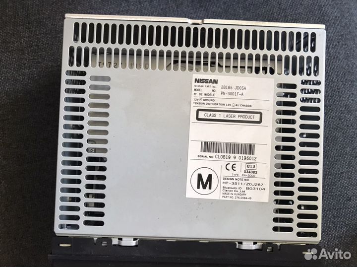 Продам штатную автомагнитолу