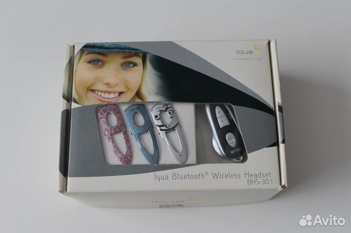 Гарнитура Iqua Bluetooth Wireless Headset BHS-301