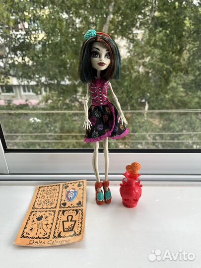 Кукла Монстер Хай Скелита Калаверас