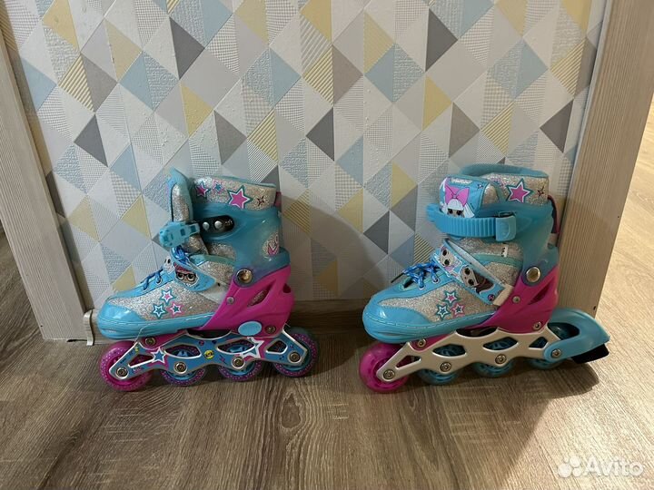 Роликовые коньки раздвижные