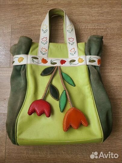 Cумка ручной работы Unique U натуральная кожа